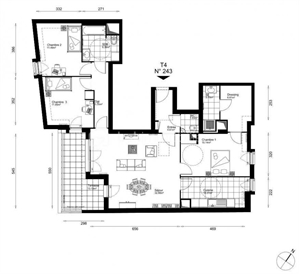 t4 à la vente -   94270  LE KREMLIN BICETRE, surface 110 m2 vente t4 - UBI459997400